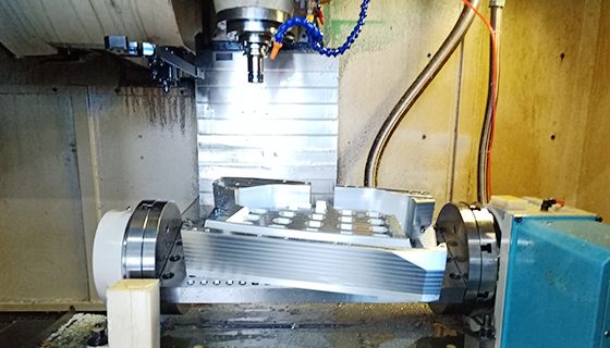 4-Axis works as CNC Milling